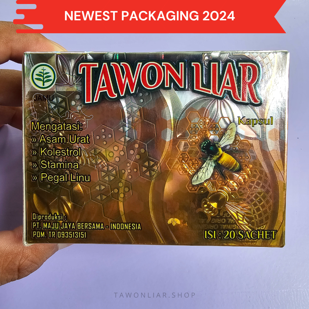 Tawon Liar Herbs Rheumatism Pain Relief & Gout Original 100% Indonesia