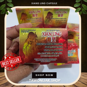 Xian Ling Capsule Herbal For Uric Acid Rheumatic Gout Muscle | Tawon Liar Shop