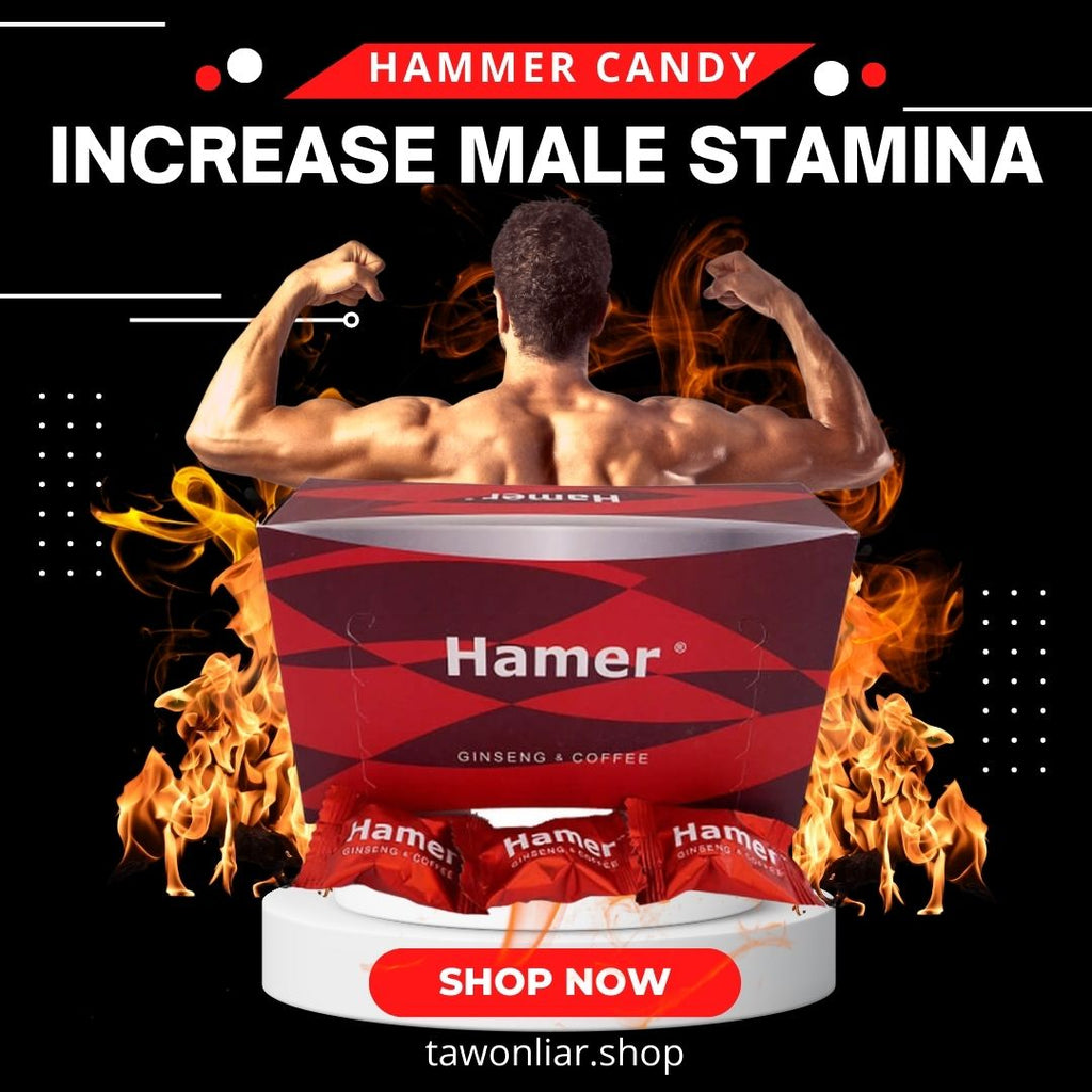 Hammer Candy Herb Giseng And Coffee To Increase Male Stamina Original