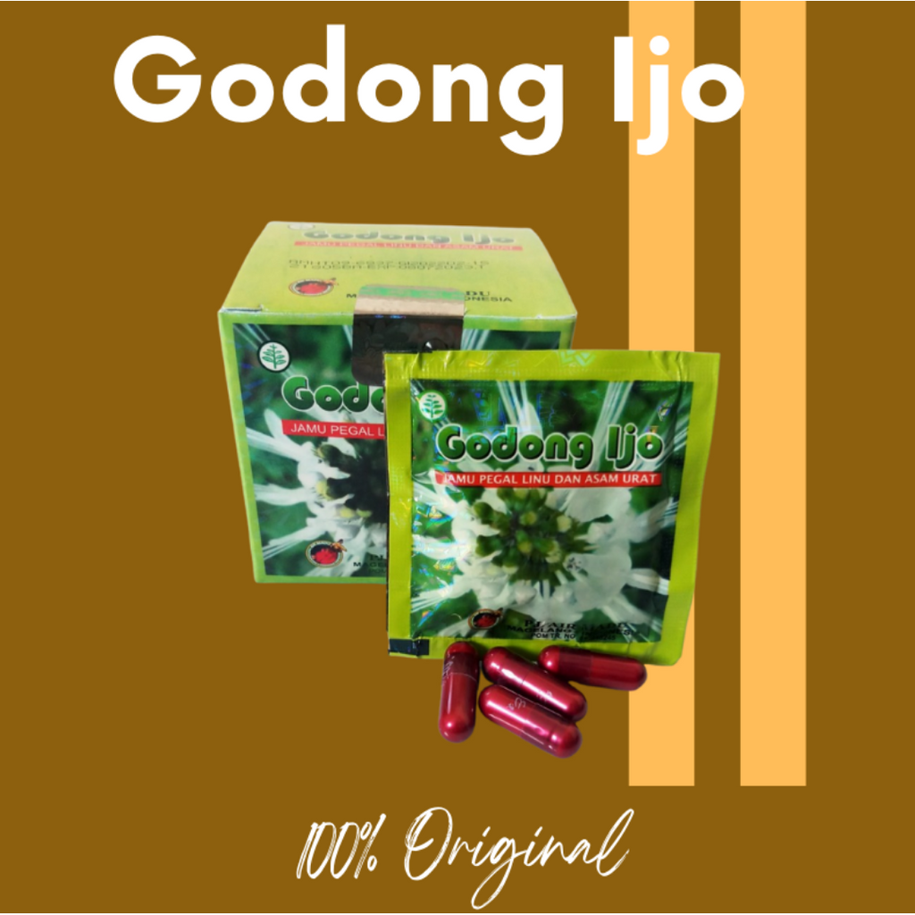 Godong Ijo overcomes rheumatic gout and aches 100% original Indonesia - tawonliar.shop