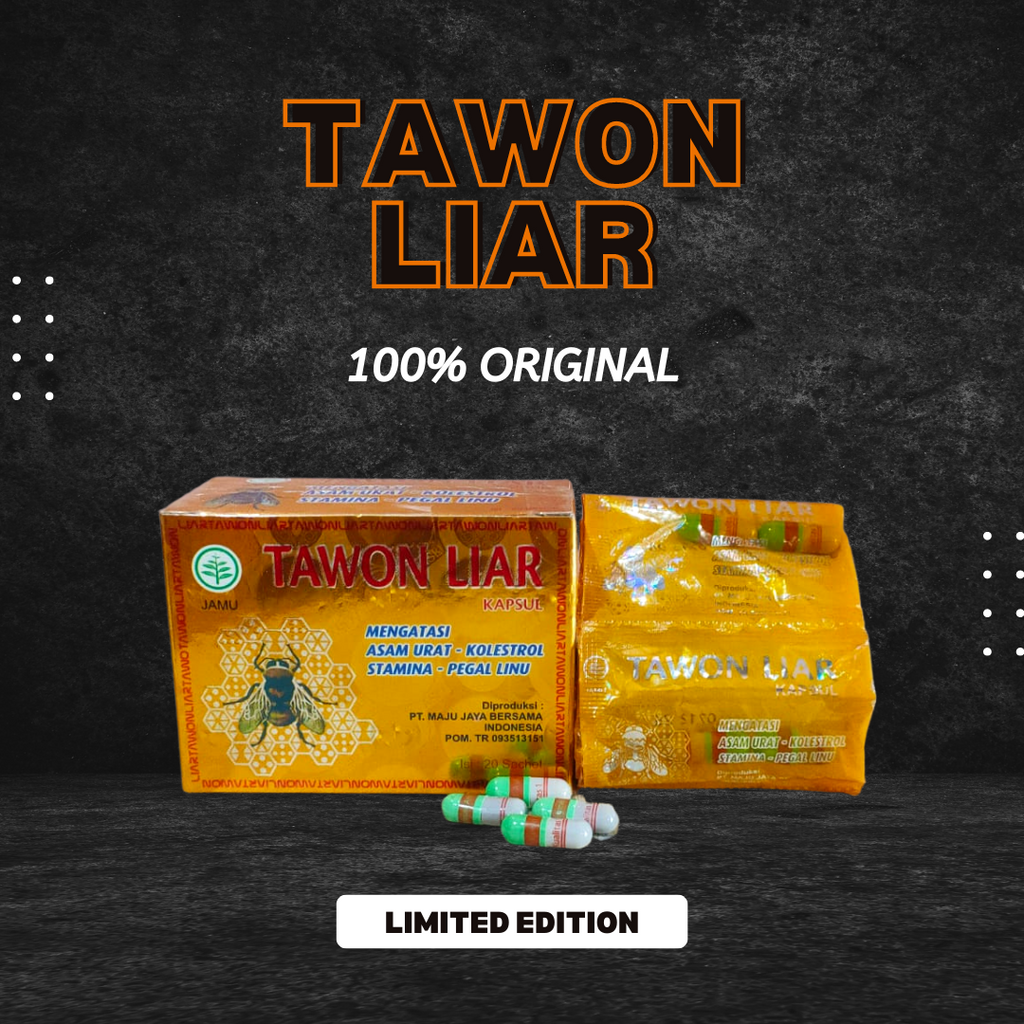 Tawon Liar Herbs Rheumatism Pain Relief & Gout Original | Wild Wasp - tawonliar.shop